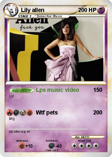 Pokemon Lily allen