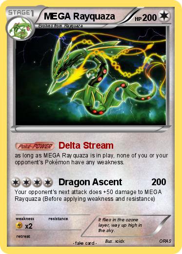 Pokemon MEGA Rayquaza
