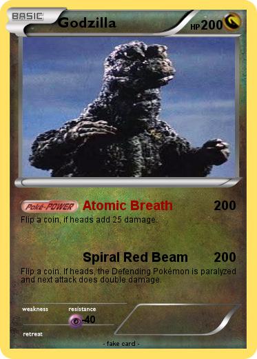 Pokemon Godzilla