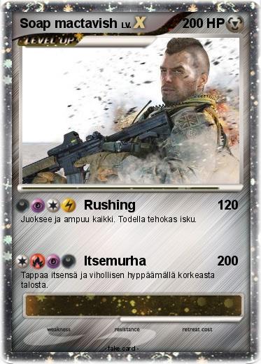 Pokemon Soap mactavish