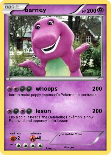 Pokemon barney