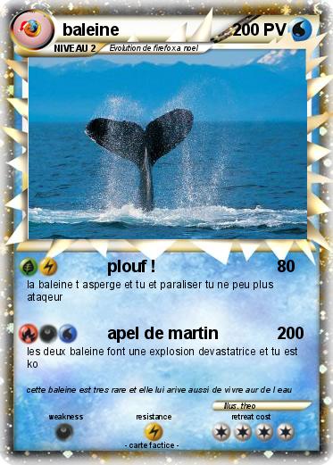 Pokemon baleine