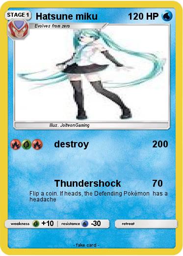 Pokemon Hatsune miku
