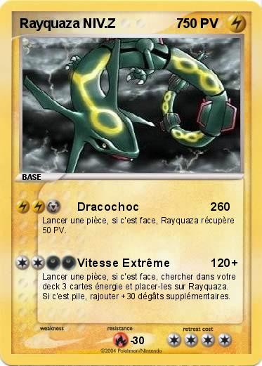 Pokemon Rayquaza NIV.Z                 7