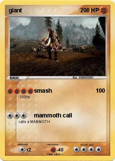 Pokemon giant