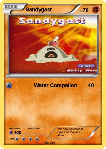 Pokemon Sandygast