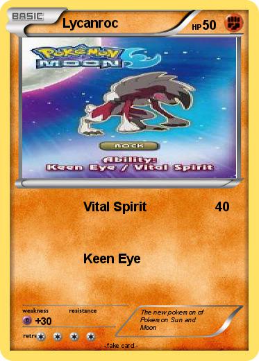 Pokemon Lycanroc