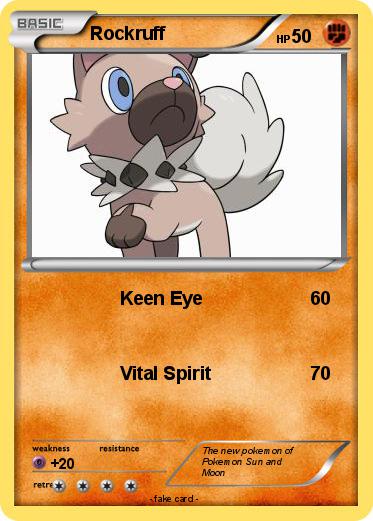 Pokemon Rockruff