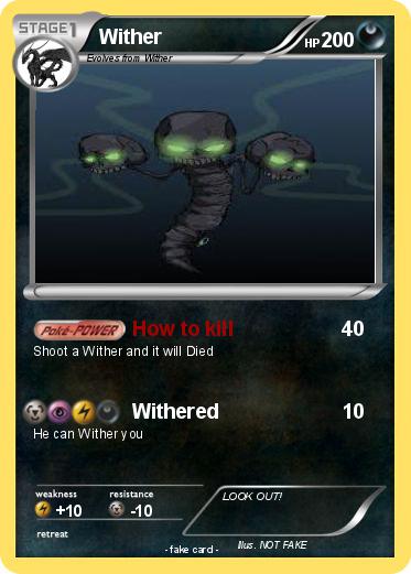 Pokemon Wither