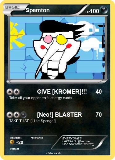 Pokemon Spamton
