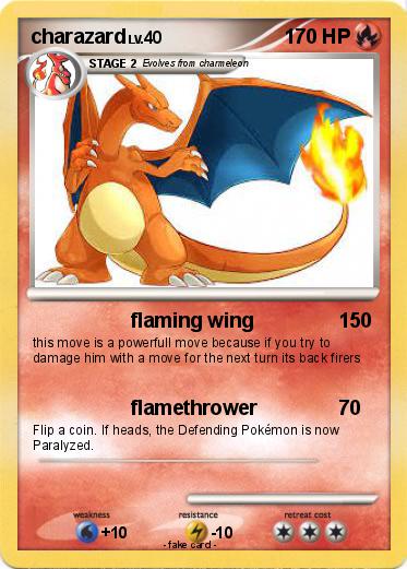 Pokemon charazard