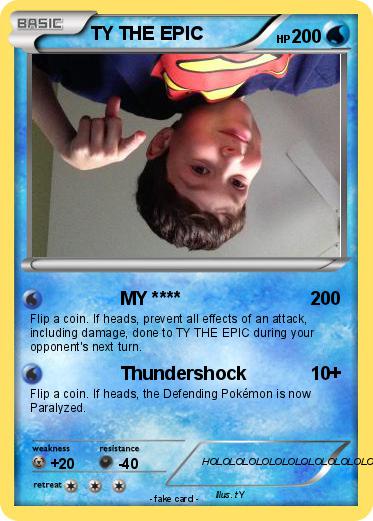Pokemon TY THE EPIC