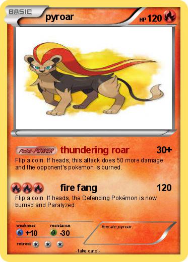 Pokemon pyroar