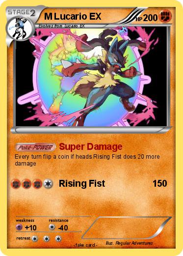 Pokemon M Lucario EX