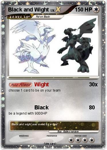 Pokemon Black and Wight