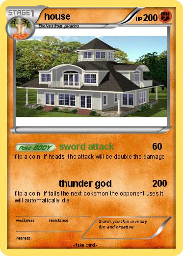 Pokemon house