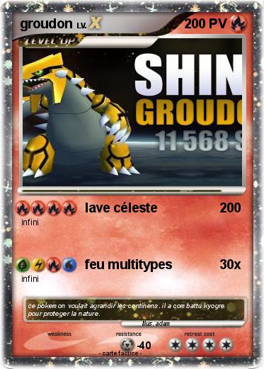 Pokemon groudon