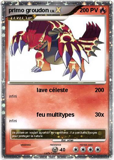 Pokemon primo groudon
