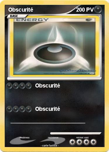 Pokemon Obscurité