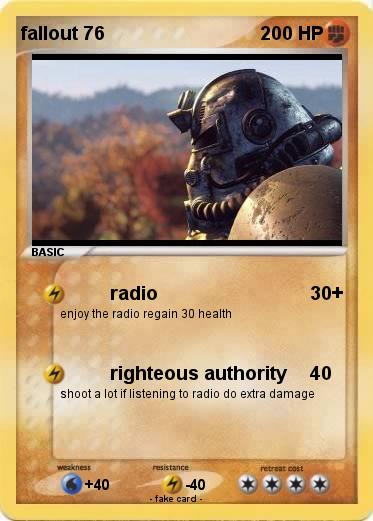 Pokemon fallout 76