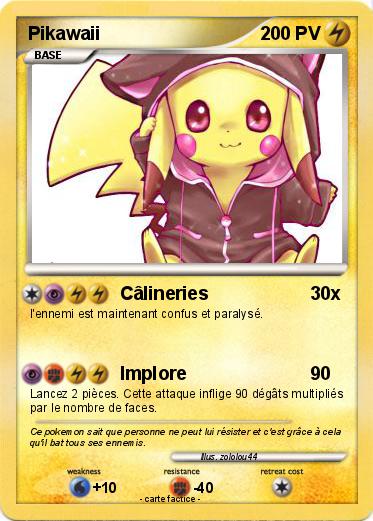 Pokemon Pikawaii
