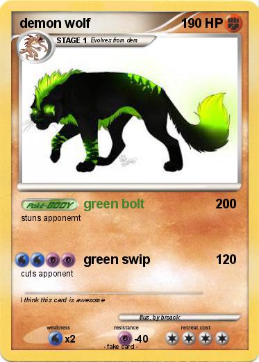 Pokemon demon wolf