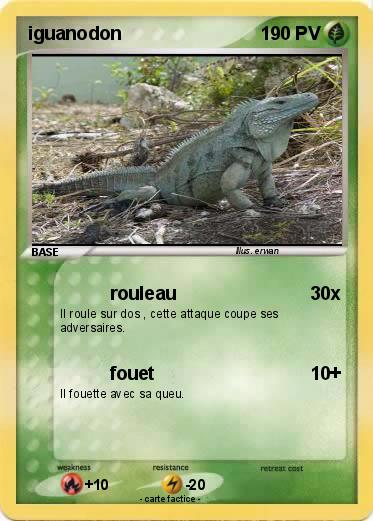 Pokemon iguanodon