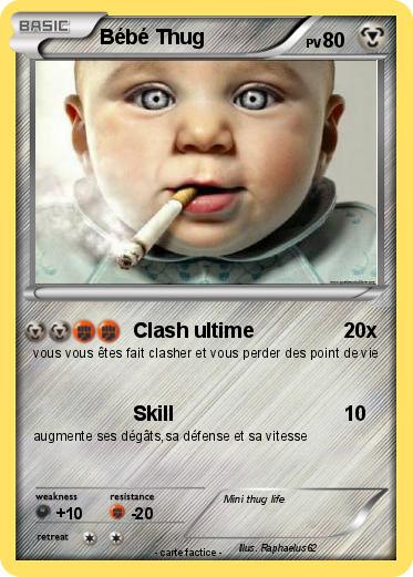 Pokemon Bébé Thug