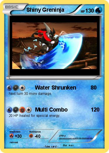 Pokemon Shiny Greninja