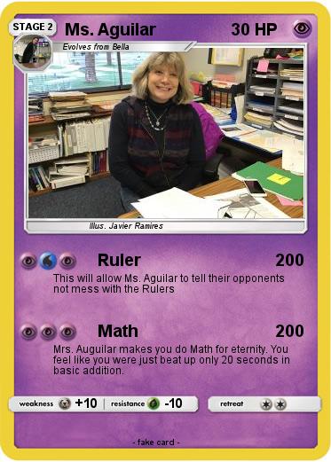 Pokemon Ms. Aguilar