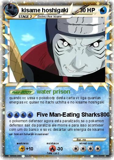 Pokemon kisame hoshigaki