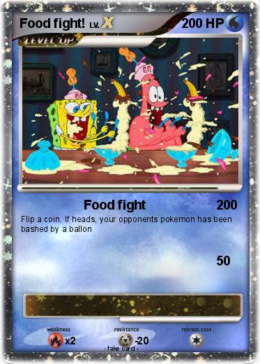 Pokemon Food fight!