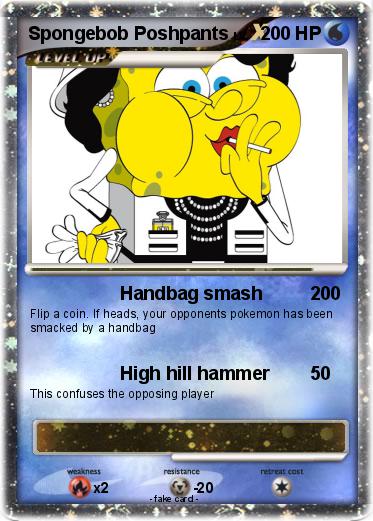 Pokemon Spongebob Poshpants