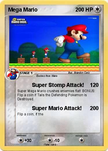 Pokemon Mega Mario