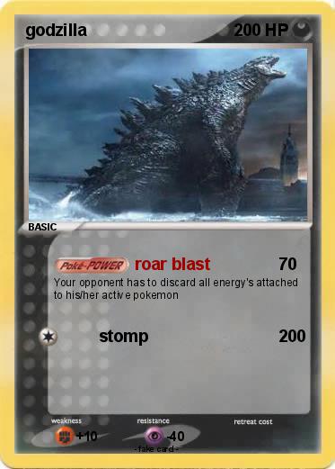 Pokemon godzilla