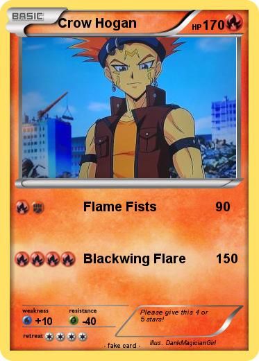 Pokemon Crow Hogan