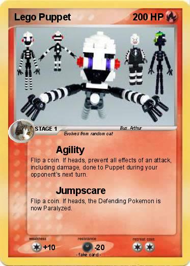 Pokemon Lego Puppet