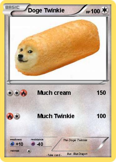 Pokemon Doge Twinkie