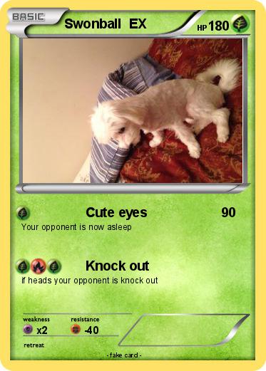 Pokemon Swonball  EX