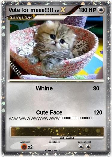 Pokemon Vote for meee!!!!!