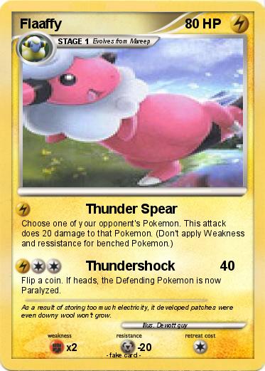 Pokemon Flaaffy