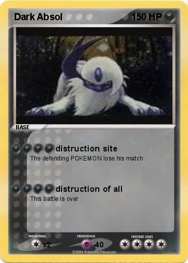 Pokemon Dark Absol