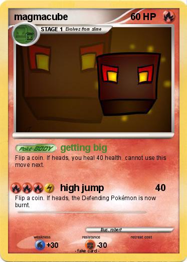 Pokemon magmacube