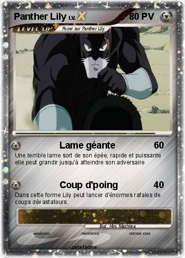 Pokemon Panther Lily
