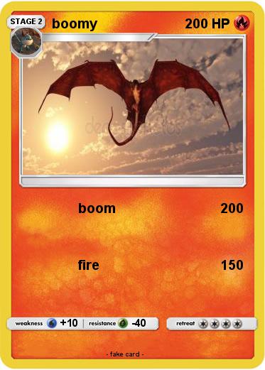 Pokemon boomy