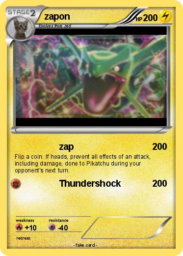 Pokemon zapon