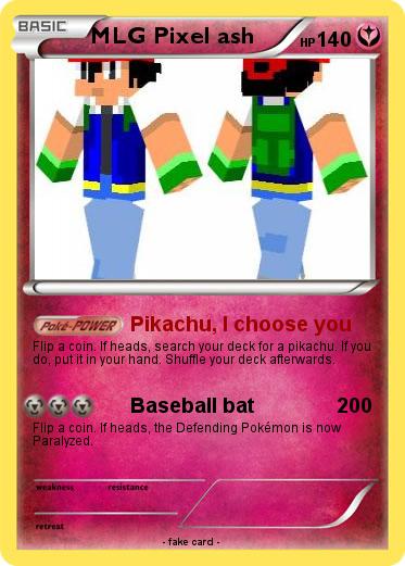 Pokemon MLG Pixel ash