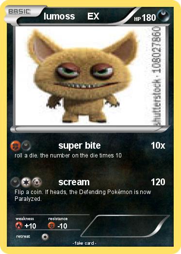 Pokemon lumoss     EX