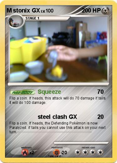 Pokemon M stonix GX