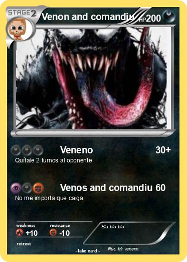 Pokemon Venon and comandiu